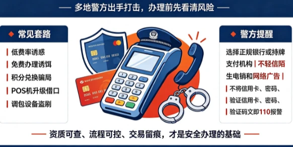POS机诈骗套路频出，多地警方出手打击