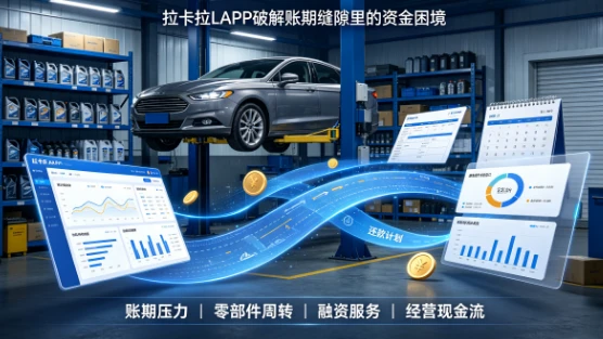 汽车后市场进入“高龄维保”，拉卡拉LAPP破解账期缝隙里的资金困境