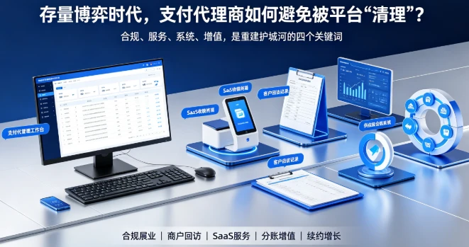 存量博弈时代，支付代理商如何避免被平台“清理”？
